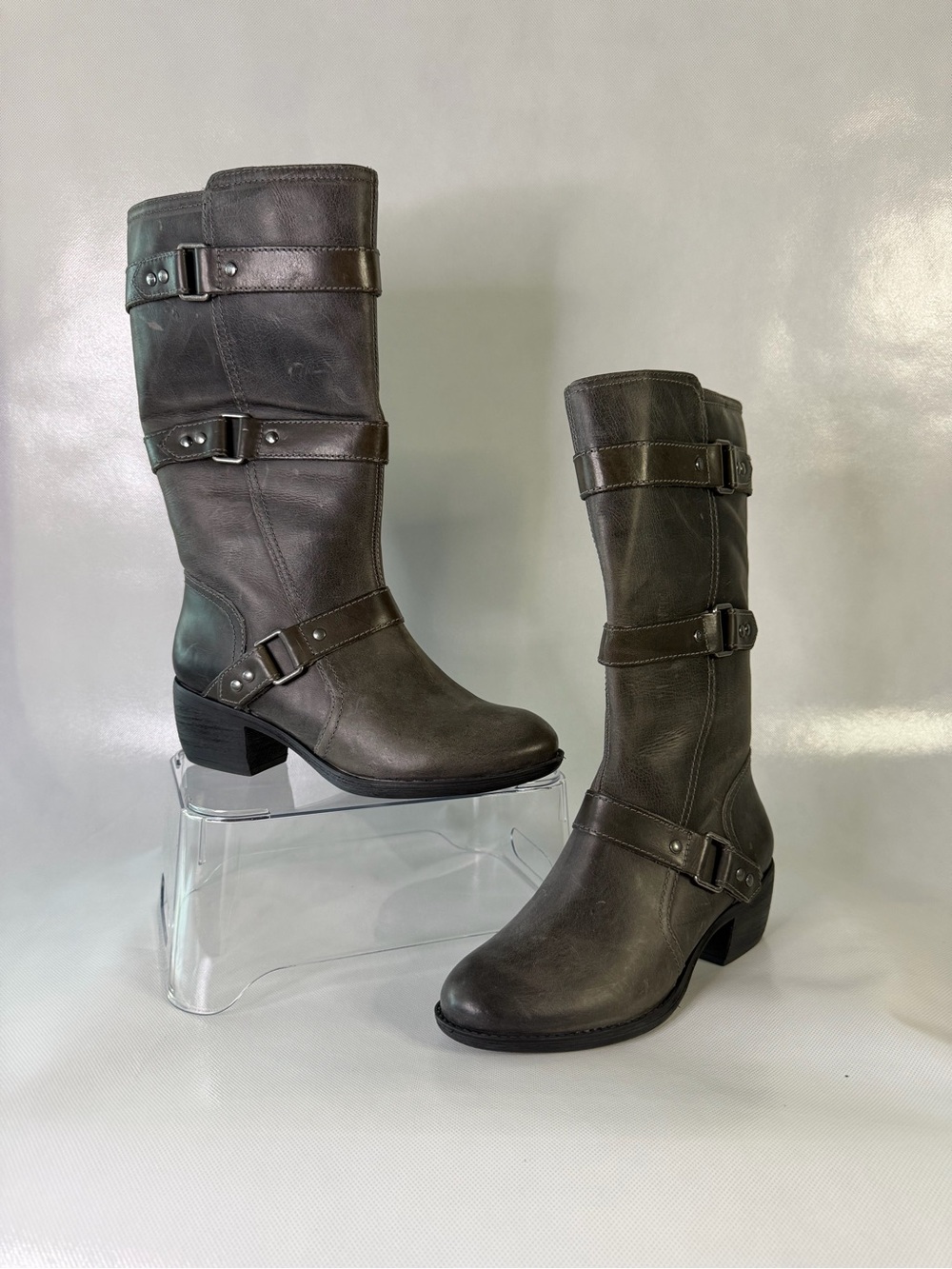 Nurture Dorado Leather Buckle Boots Size 6 – Never Worn